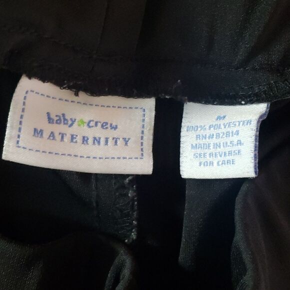 Baby Crew Maternity Black Dress Pants - Picture 5 of 10